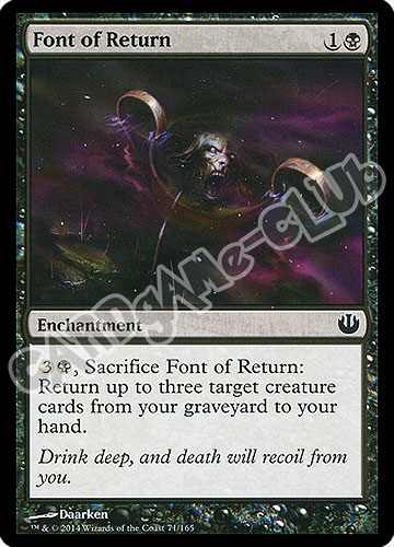 071 / 165 Font of Return comune (EN) -NEAR MINT-