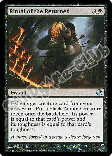 080 / 165 Ritual of the Returned non comune (EN) -NEAR MINT-