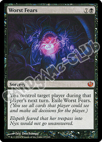 087 / 165 Worst Fears rara mitica (EN) -NEAR MINT-