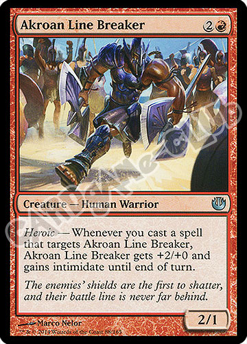 088 / 165 Akroan Line Breaker non comune (EN) -NEAR MINT-
