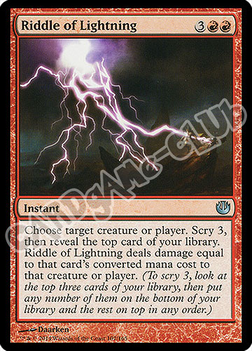 107 / 165 Riddle of Lightning non comune (EN) -NEAR MINT-