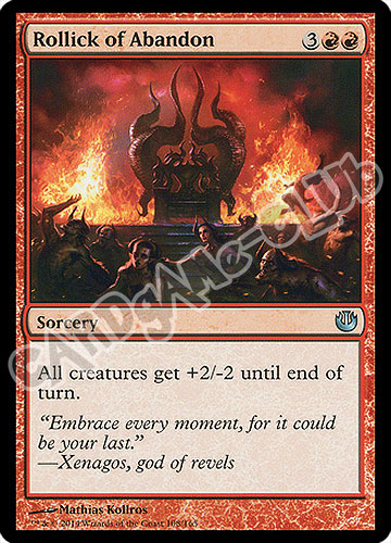 108 / 165 Rollick of Abandon non comune (EN) -NEAR MINT-