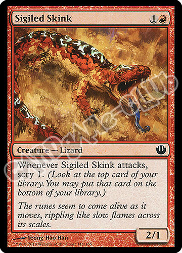 111 / 165 Sigiled Skink comune (EN) -NEAR MINT-