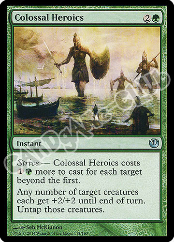 118 / 165 Colossal Heroics non comune (EN) -NEAR MINT-