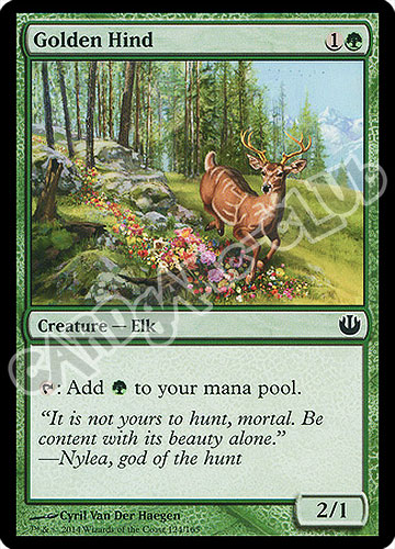 124 / 165 Golden Hind comune (EN) -NEAR MINT-