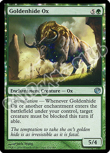 125 / 165 Goldenhide Ox non comune (EN) -NEAR MINT-