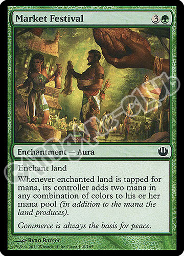 130 / 165 Market Festival comune (EN) -NEAR MINT-