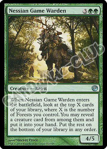 132 / 165 Nessian Game Warden non comune (EN) -NEAR MINT-