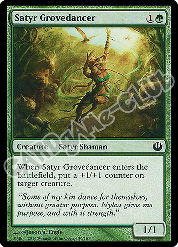 139 / 165 Satyr Grovedancer comune (EN) -NEAR MINT-