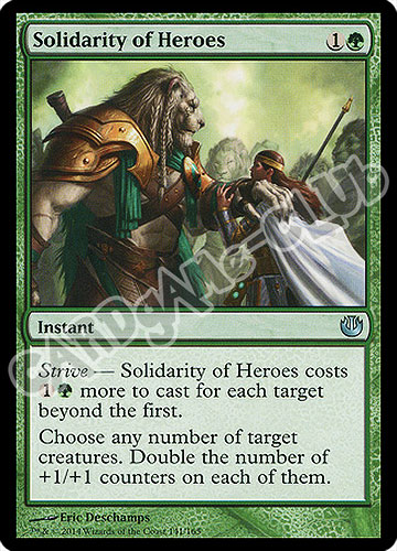 141 / 165 Solidarity of Heroes non comune (EN) -NEAR MINT-