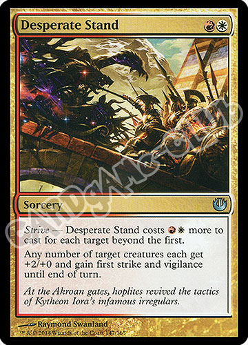 147 / 165 Desperate Stand non comune (EN) -NEAR MINT-