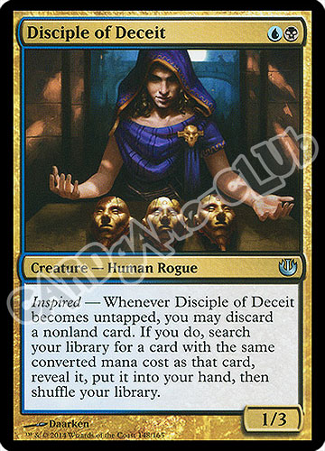 148 / 165 Disciple of Deceit non comune (EN) -NEAR MINT-