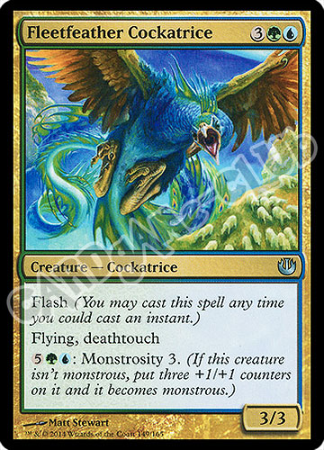 149 / 165 Fleetfeather Cockatrice non comune (EN) -NEAR MINT-