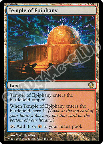 164 / 165 Temple of Epiphany rara (EN) -NEAR MINT-