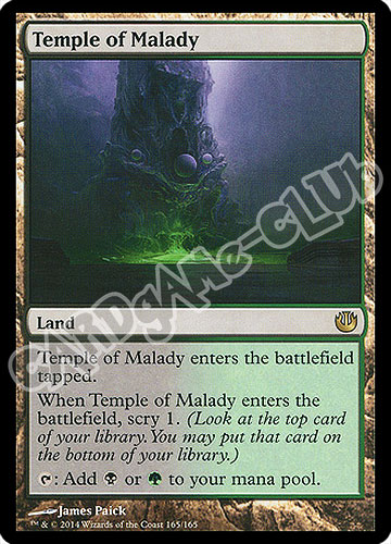 165 / 165 Temple of Malady rara (EN) -NEAR MINT-