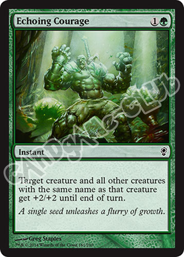 161 / 210 Echoing Courage comune (EN) -NEAR MINT-