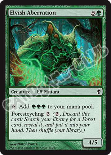 163 / 210 Elvish Aberration comune (EN) -NEAR MINT-