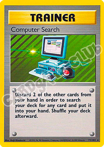 071 / 102 Computer Search rara unlimited (EN) -NEAR MINT-