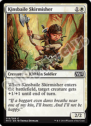 016 / 269 Kinsbaile Skirmisher comune (EN) -NEAR MINT-