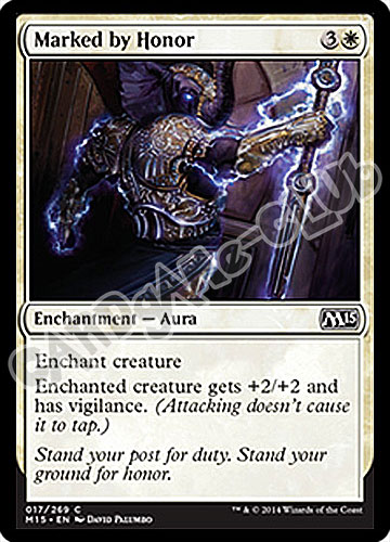 017 / 269 Marked by Honor comune (EN) -NEAR MINT-