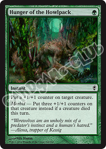 168 / 210 Hunger of the Howlpack comune (EN) -NEAR MINT-