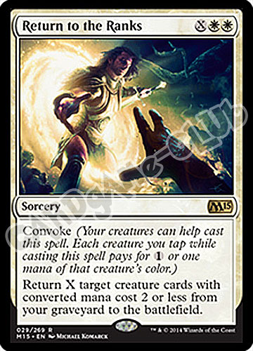 029 / 269 Return to the Ranks rara (EN) -NEAR MINT-
