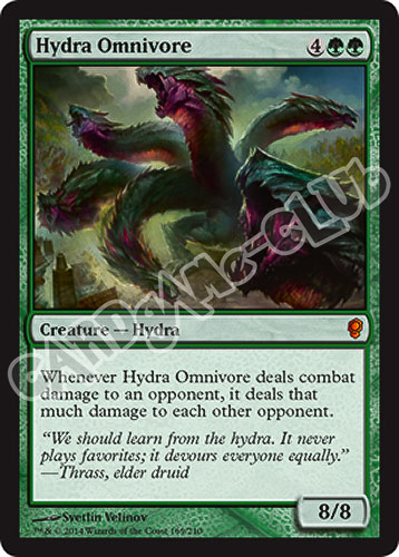 169 / 210 Hydra Omnivore rara mitica (EN) -NEAR MINT-
