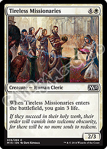 039 / 269 Tireless Missionaries comune (EN) -NEAR MINT-
