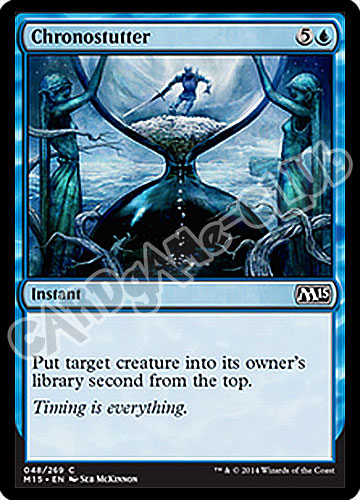 048 / 269 Chronostutter comune (EN) -NEAR MINT-