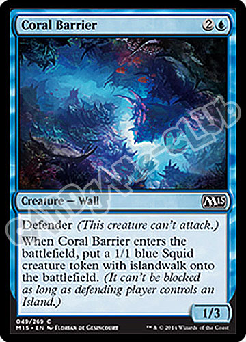 049 / 269 Coral Barrier comune (EN) -NEAR MINT-