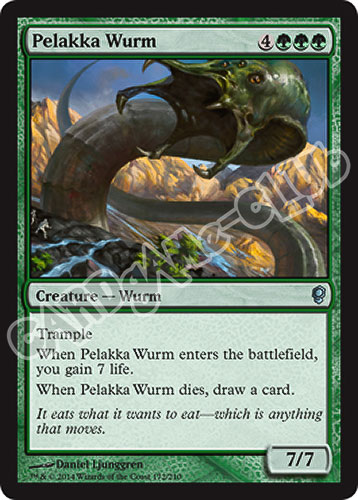 172 / 210 Pelakka Wurm non comune (EN) -NEAR MINT-