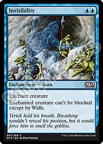 061 / 269 Invisibility comune (EN) -NEAR MINT-