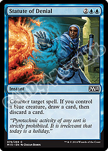 079 / 269 Statute of Denial comune (EN) -NEAR MINT-