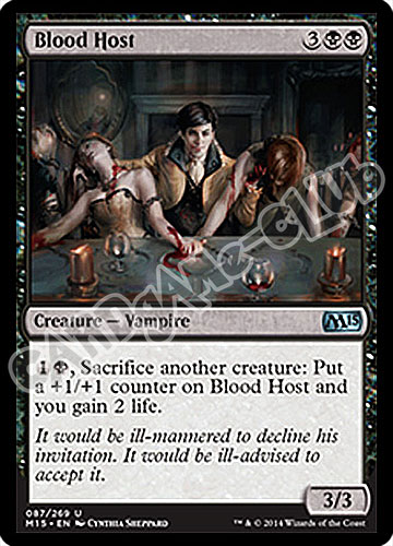 087 / 269 Blood Host non comune (EN) -NEAR MINT-