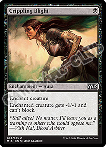 092 / 269 Crippling Blight comune (EN) -NEAR MINT-