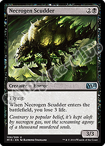 106 / 269 Necrogen Scudder non comune (EN) -NEAR MINT-