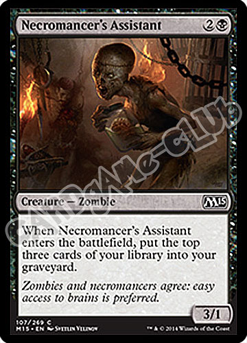 107 / 269 Necromancer's Assistant comune (EN) -NEAR MINT-