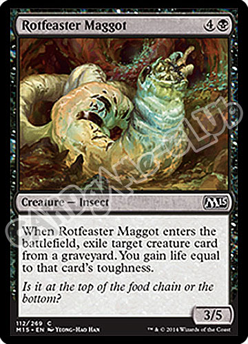 112 / 269 Rotfeaster Maggot comune (EN) -NEAR MINT-