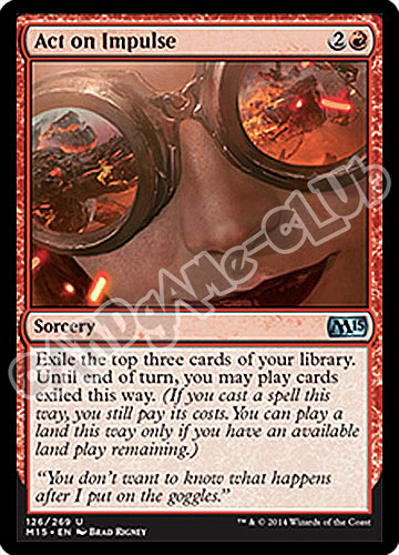 126 / 269 Act on Impulse non comune (EN) -NEAR MINT-