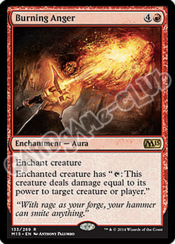 133 / 269 Burning Anger rara (EN) -NEAR MINT-