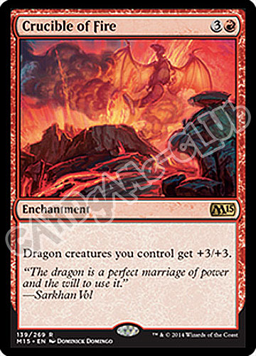 139 / 269 Crucible of Fire rara (EN) -NEAR MINT-