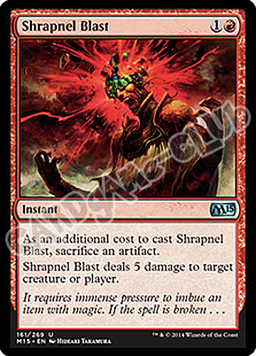 161 / 269 Shrapnel Blast non comune (EN) -NEAR MINT-