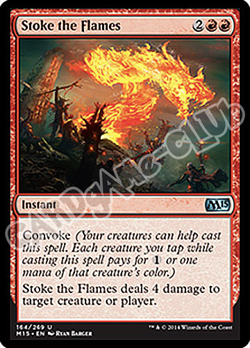 164 / 269 Stoke the Flames non comune (EN) -NEAR MINT-