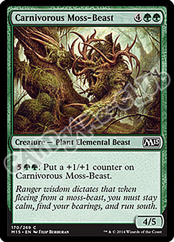 170 / 269 Carnivorous Moss-Beast comune (EN) -NEAR MINT-