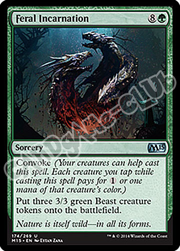174 / 269 Feral Incarnation non comune (EN) -NEAR MINT-
