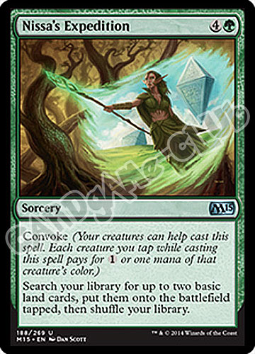 188 / 269 Nissa's Expedition non comune (EN) -NEAR MINT-