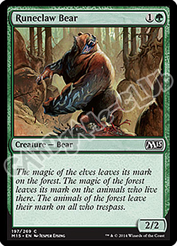 197 / 269 Runeclaw Bear comune (EN) -NEAR MINT-