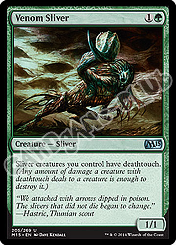 205 / 269 Venom Sliver non comune (EN) -NEAR MINT-