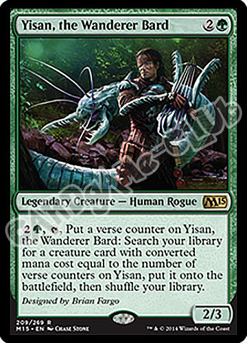 209 / 269 Yisan, the Wanderer Bard rara (EN) -NEAR MINT-