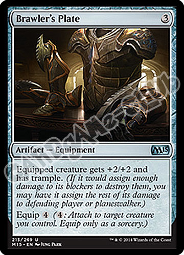 213 / 269 Brawler's Plate non comune (EN) -NEAR MINT-